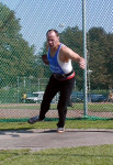 Piet Meijdam Rotterdam 4-9- 2004 discuswerpen 54.53m